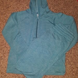 Hoodie & sweatpant set, girls, old navy